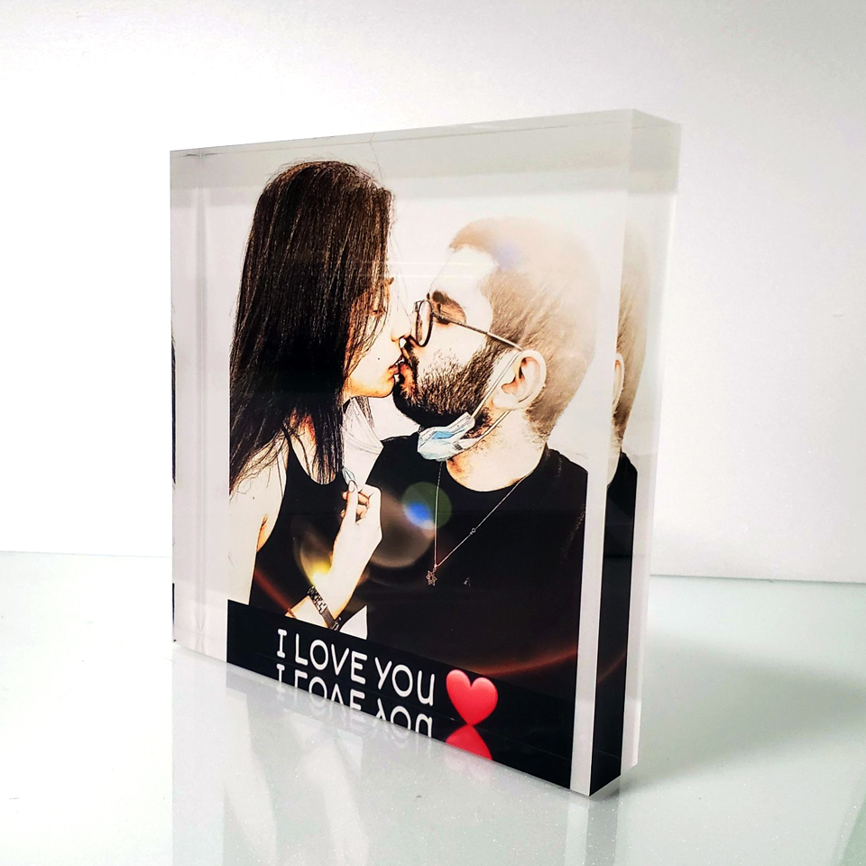 בלוק אייס קריסטלי ריבועי